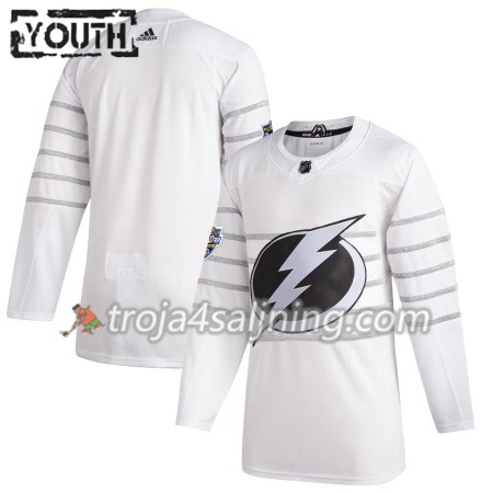Tampa Bay Lightning tröja Blank Vit Adidas 2020 All-Star Authentic - NHL Tröjor Barn